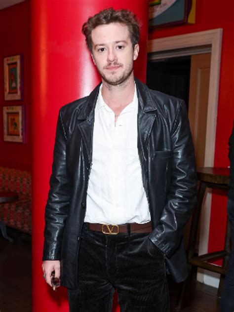 Joseph Quinn Leather Jacket .